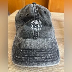Akua grey Denim Cap